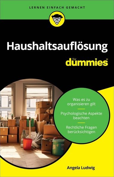 Buchcover: Haushaltsauflösung für Dummies von Angela Ludwig