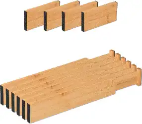 Produktbild: Schubladentrenner aus Bambus